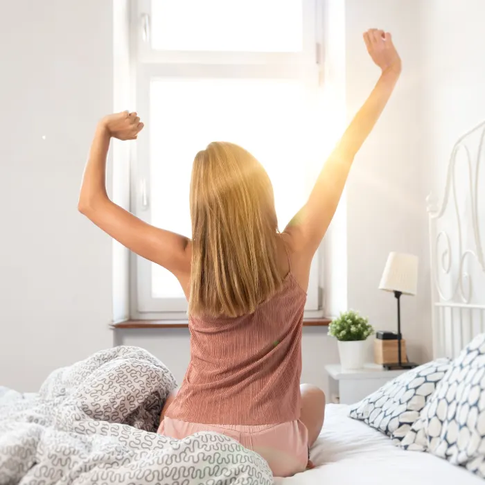 Waking up each day with a renewed sense of strength